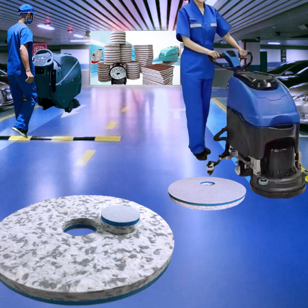  Garage Floor Cleaning Fleece Combo Melamine Floor Pad