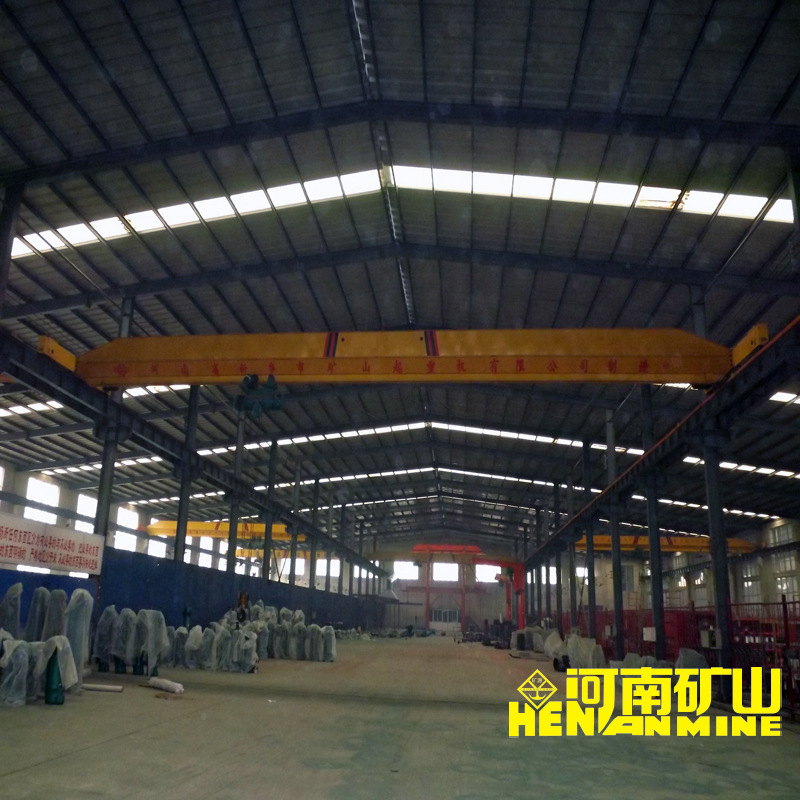 henan mine explosion proof single beam crane