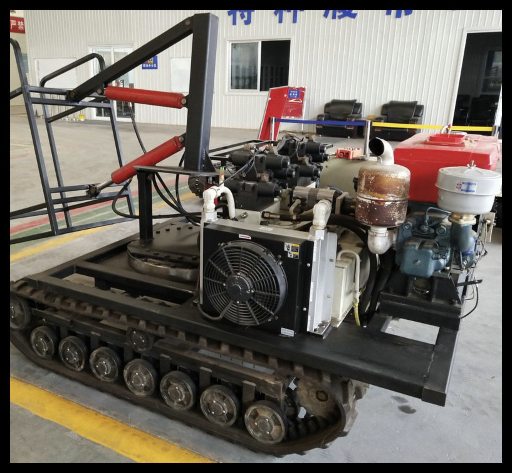 KCM-L01 Tracked Robot Tank Chassis Tracked Chassis