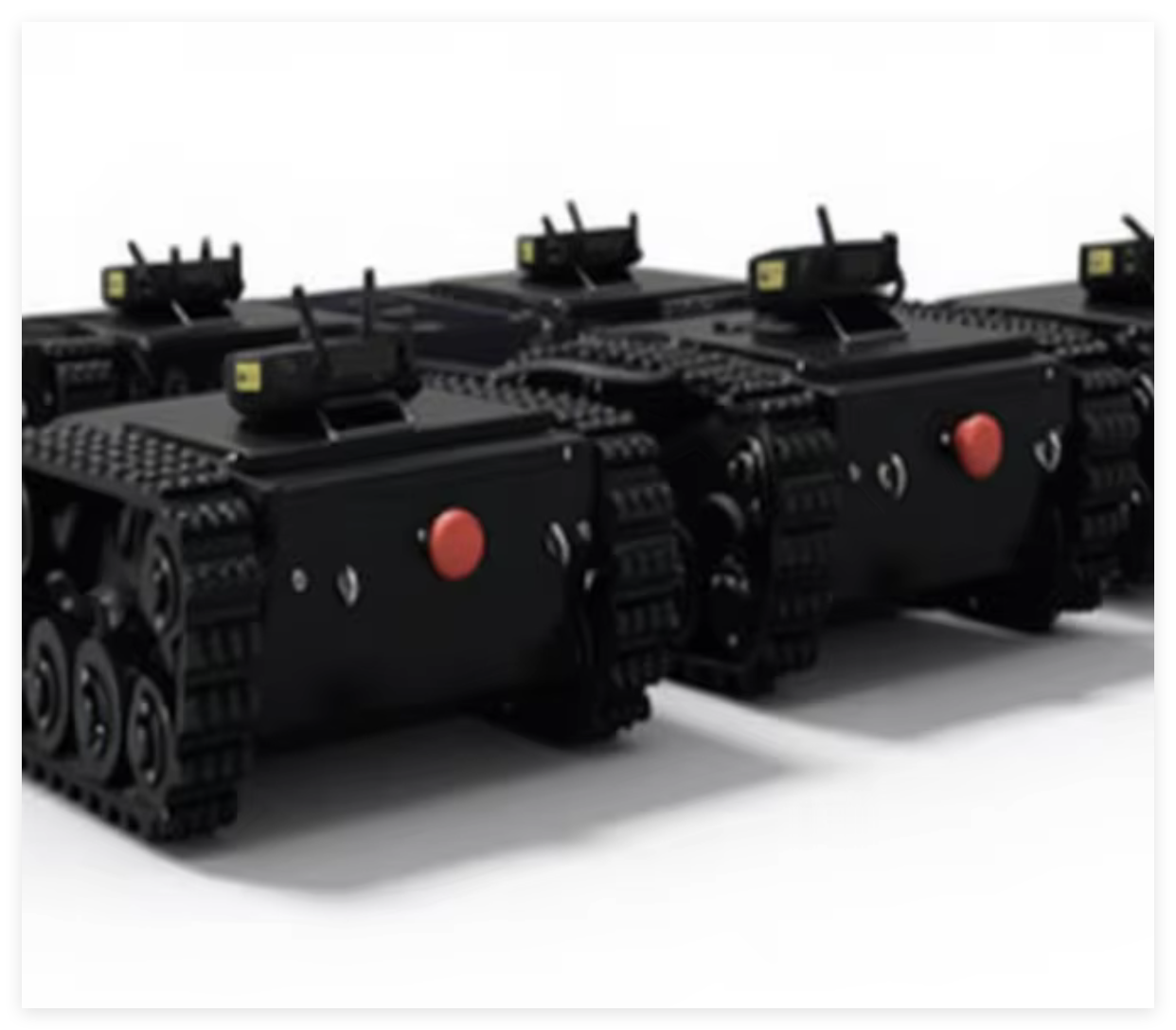 Rubber Track Chassis Intelligent Epidemic Prevention,Sterilization,Superoxygen Sterilization&disinfection Robot