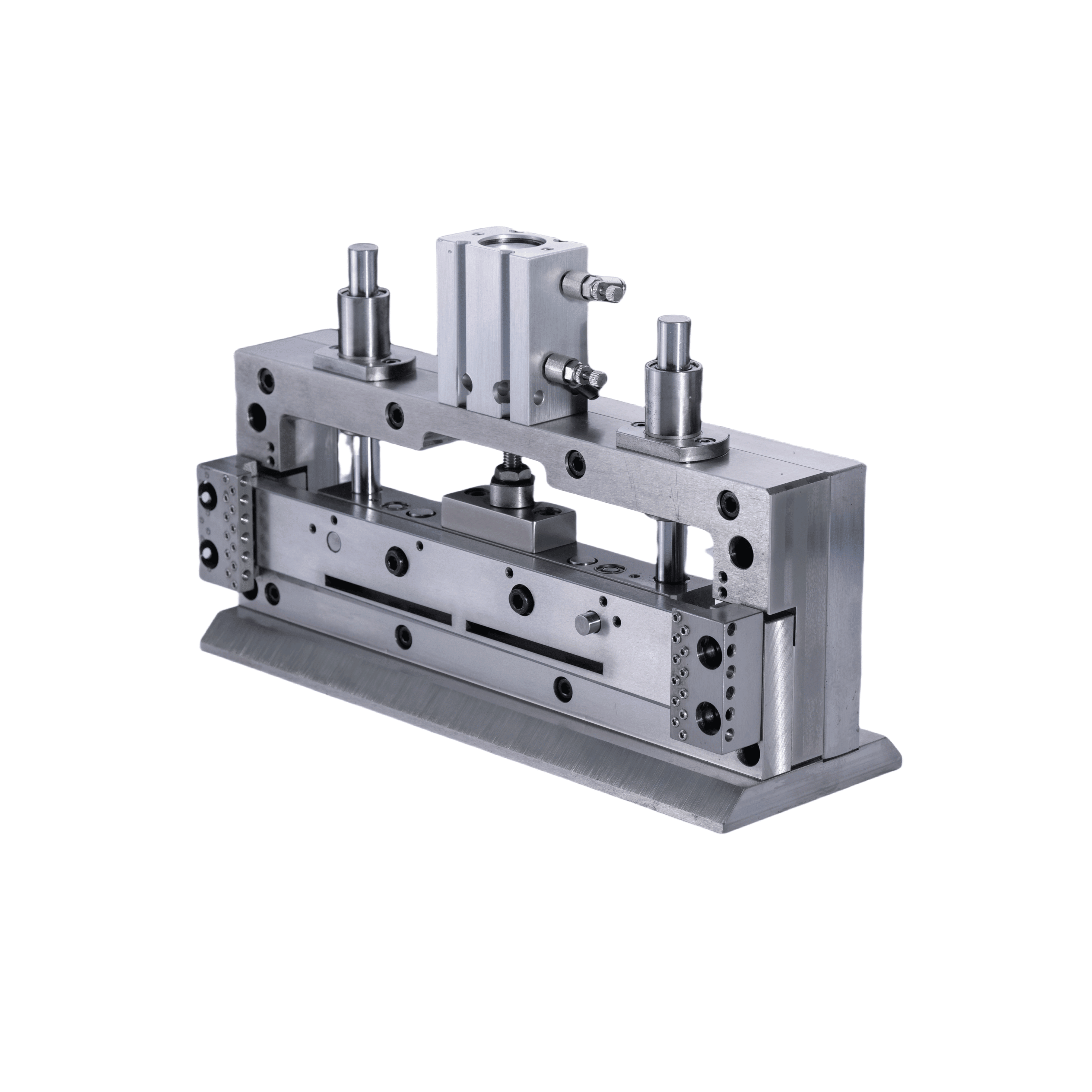 用于绕线机的正负极片切割刀固定器