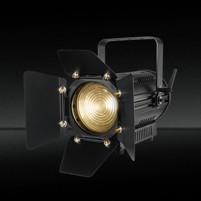 ¿Se puede utilizar una luz LED Fresnel para iluminación de estudios de transmisión?