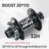 Boost 6 Bolt MTB cross-country bicycle hub