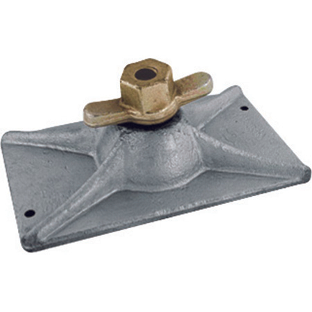 Кованая якорная пластина квадратная форма