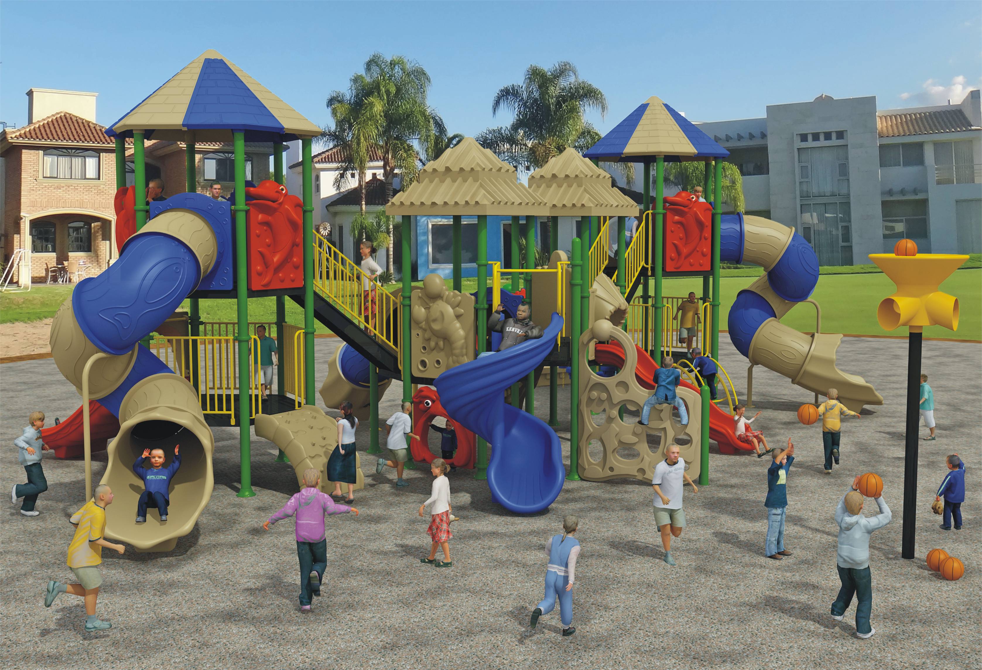 Como os playgrounds ao ar livre se tornaram os melhores? Descobrir.