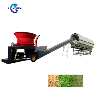 Cow Cattle Farm Use Cattle/Cow Feed Production Line TMR Feed Mixer Straw/Grass Bale Shredder Silage Baler Line 