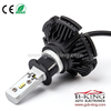 Fanless 6000lm 7S H1 ZES Chip Car LED Headlight Bulb 3000K 6500K 8000K