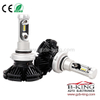 Fanless 6000lm 7S HB3 9005 ZES Chip Car LED Headlight Bulb 3000K 6500K 8000K