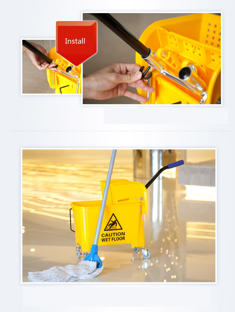 Mini Mop Wringer with Plastic (YG-068)