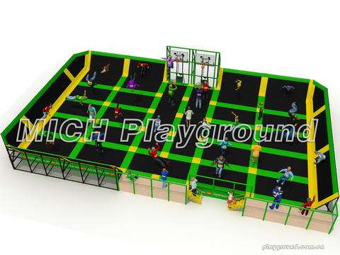 MICH Indoor Trampoline Park Design untuk Hiburan 3508A