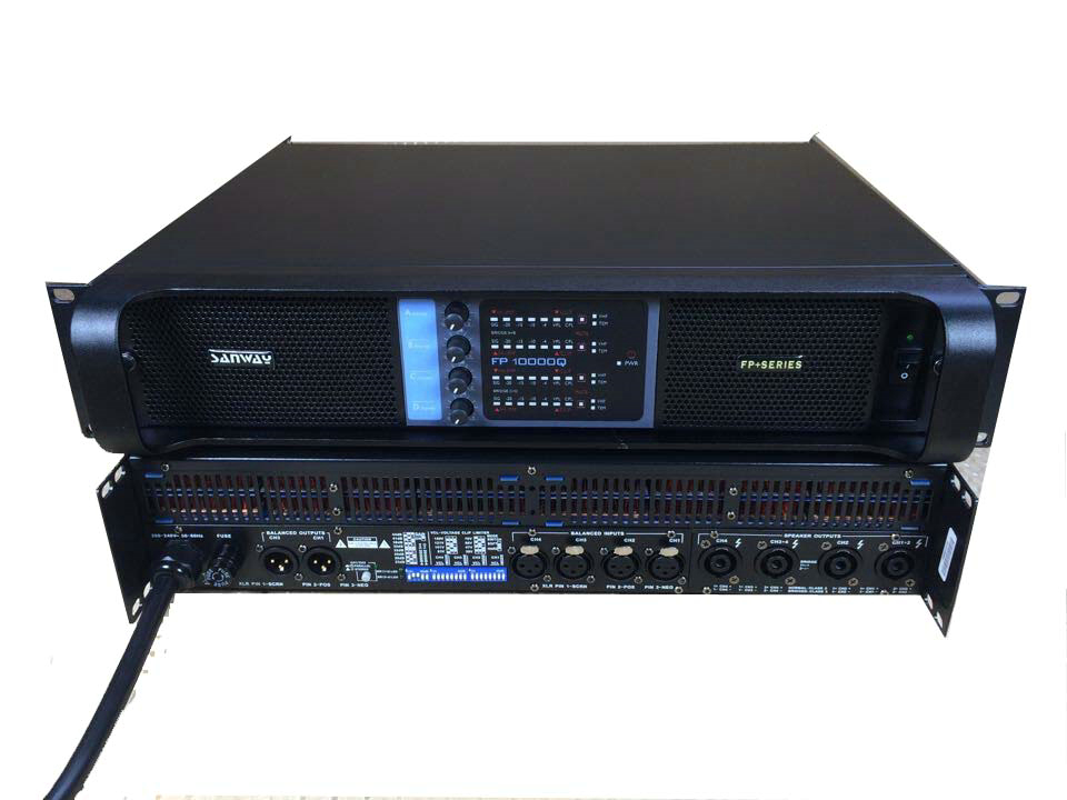Amplificateur d'alimentation de commutation à 4 canaux FP10000Q à 4 canaux