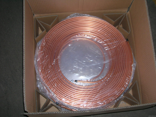 Tubo de cobre para panqueques de piezas de refrigeración