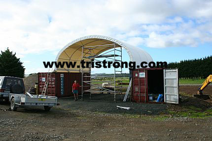 Super 20' Container Canopy (TSU-2620C)
