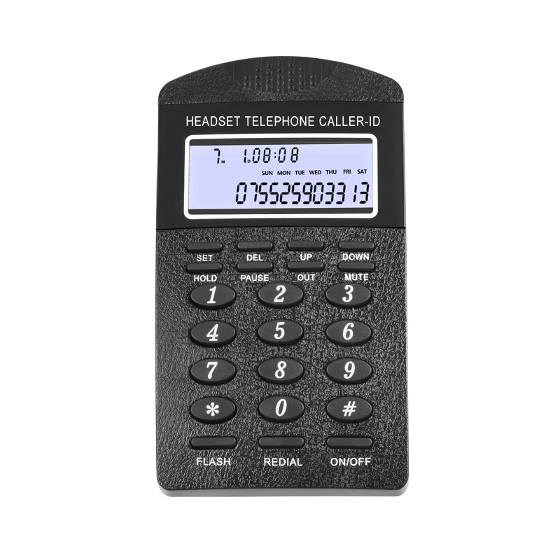 High Quality Basic Phone Headset Telephone Base Stand for Office/ Home Use BN400