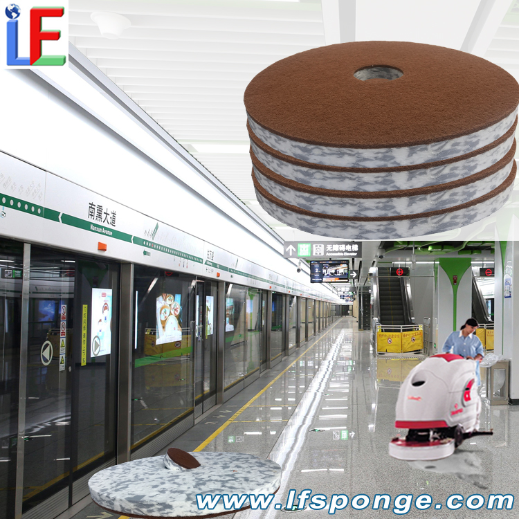 Railway Station Floor Cleaning Pad
