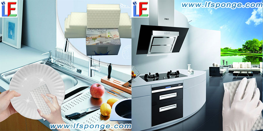 Magic sponge Kitchen scrubber cleaning pads