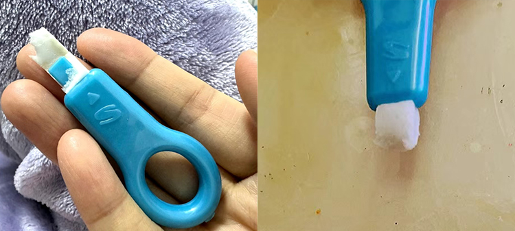 Too much pressure can lead to teeth kit broken