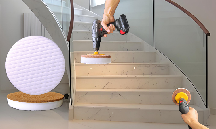 Melamine Pad for Tile Stair Floor Refurbishing