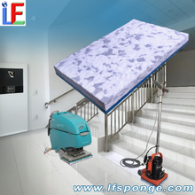Office Building Floor Cleaning Fleece Combo Melamine Rectangular Pad