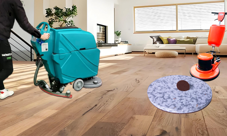 Beverage Stain & Dust Removal - Household Wooden Floor Cleaning Consumable - Combo Melamine Floor Pad.jpg