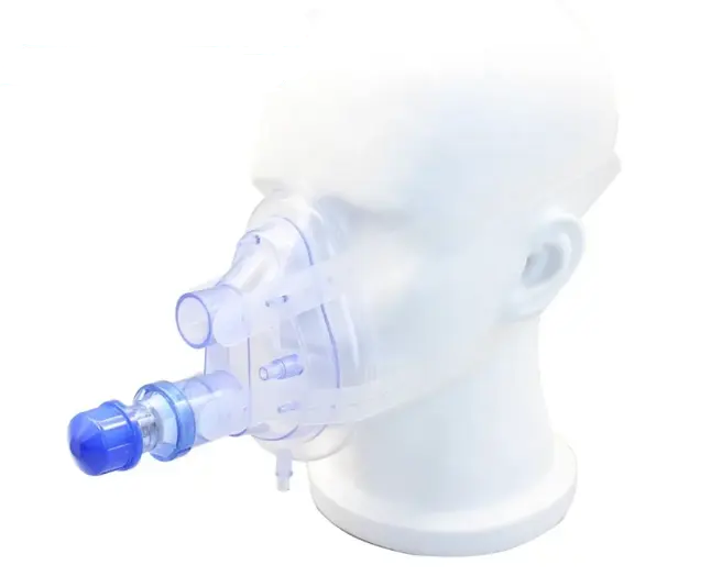 Disposable Twin Port Cpap Mask with Peep Valve