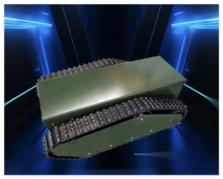 Customized Full Rubber Crawler Tracked Chassis Made in China for Agricultural Machinery