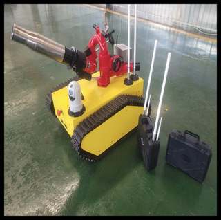 Remote Control Fire Fighting Fire Extinguishing Robot Professional Manufacturer