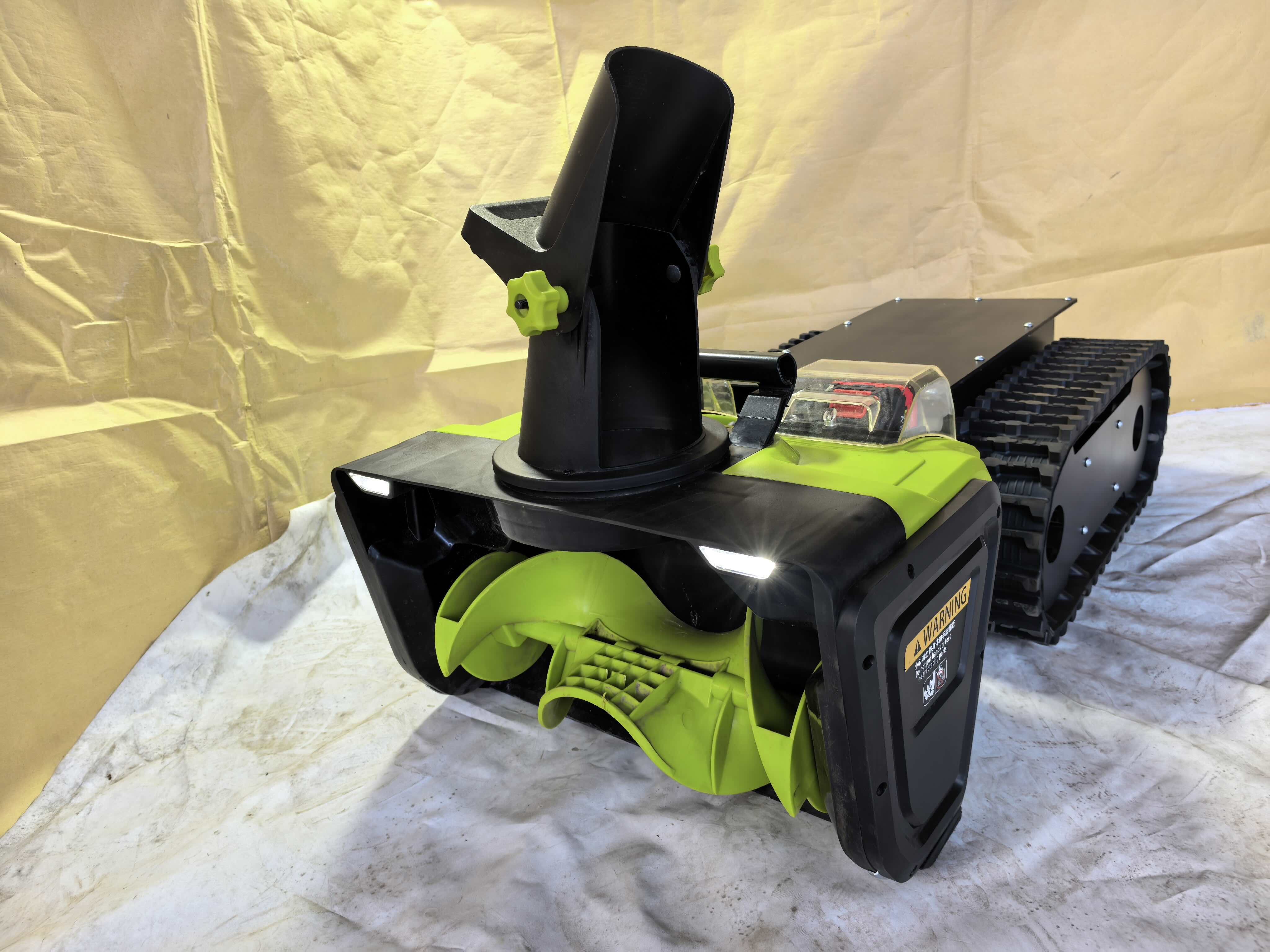 Electric Rubber Tracked Snow Removal