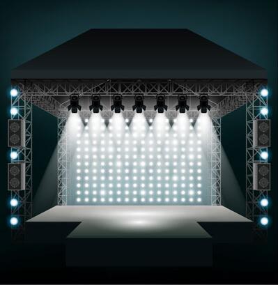 luz de teatro LED