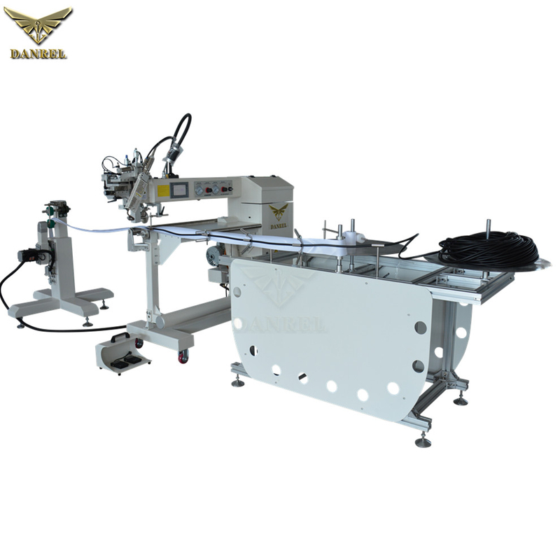 High Speed Hot Air PVC Welding Automatic Keder Making Machine