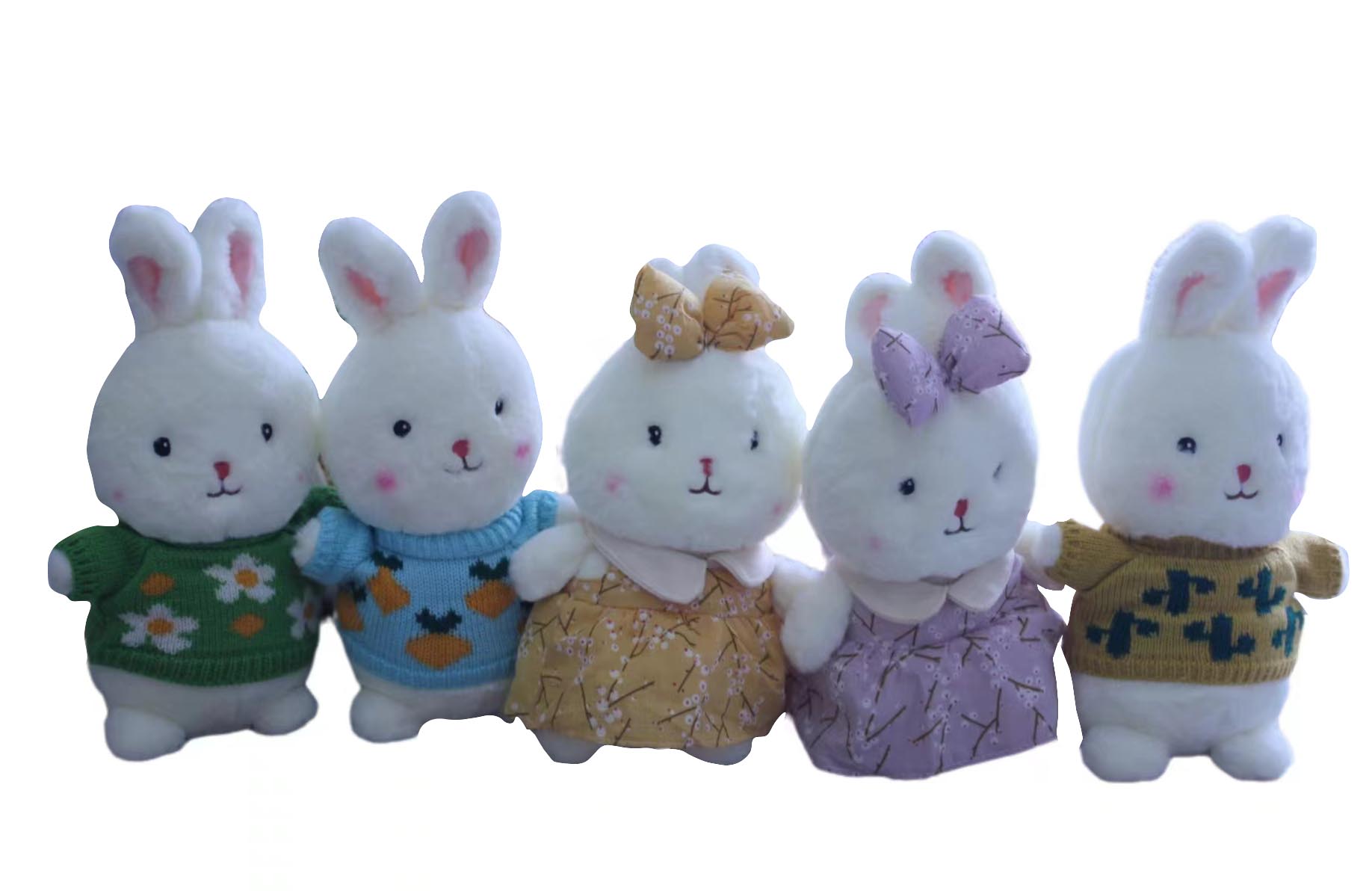 Cute Rabbit，Plush Doll，Doll，Throw Pillow，Cartoon Throw Pillow