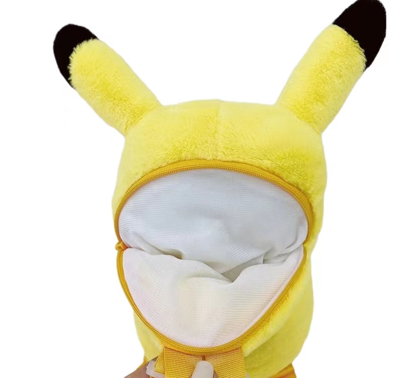 Pikachu Plush Toy Backpack