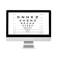 RS215A Equipo oftálmico Gráfico de visión LED 21.5 "Apariencia del monitor Mac 