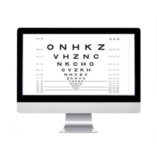 RS215A Ophthalmic Equipment LED Vision Chart 21.5" MAC monitor appearance 
