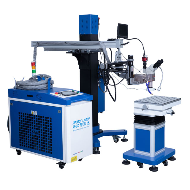 Soldadora láser de reparación de moldes de 6 ejes 