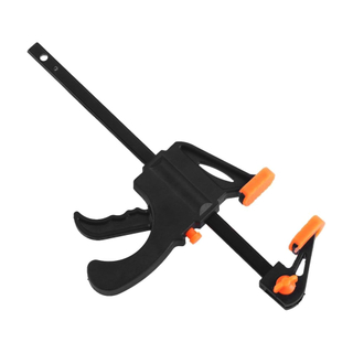 Plastic 12 inch Adjustable Bar Clamping F Clamp Woodworking Plier Squeeze Action Clamp