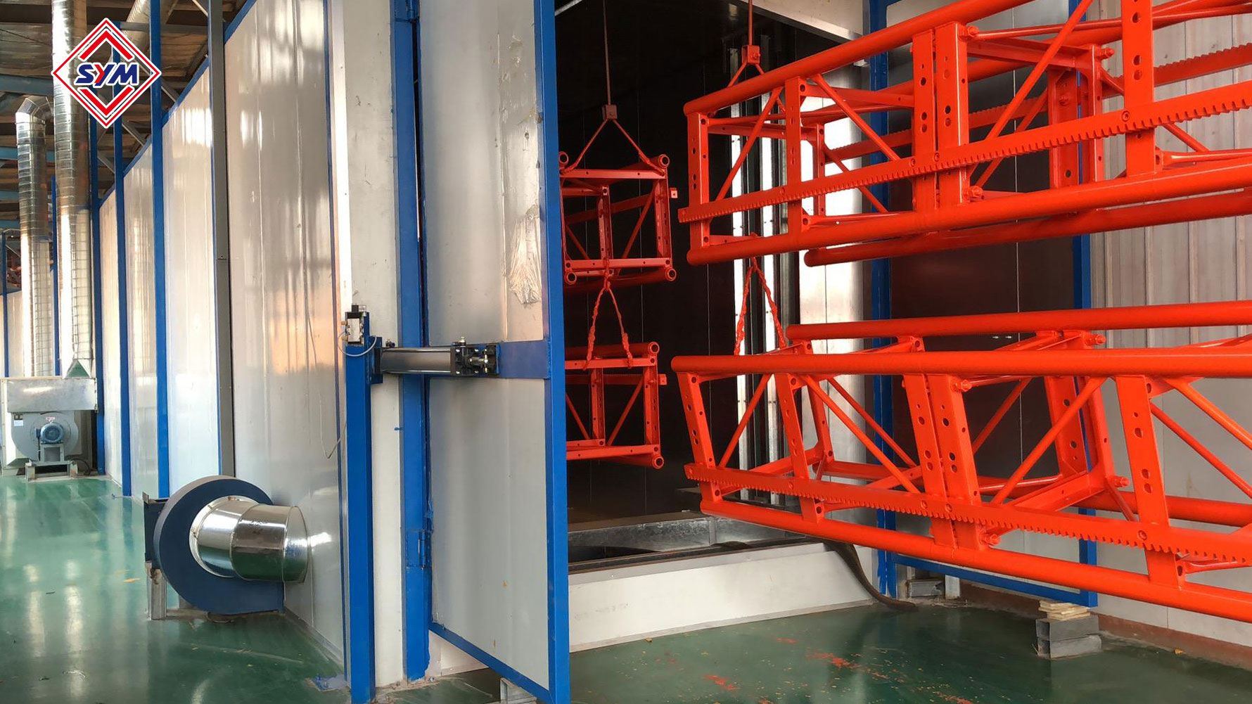 乘客提升桅杆部分