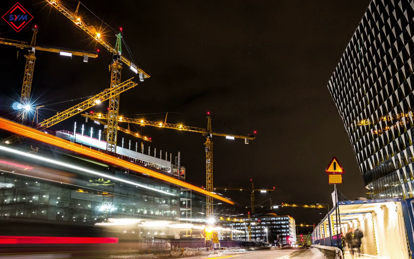 符号塔式起重机