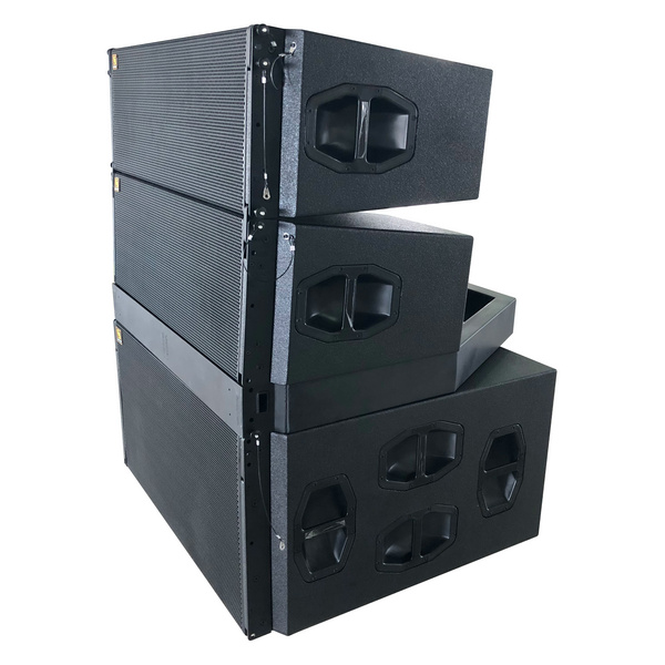 J8&J-SUB Dual 12-Zoll-Säulen-Lautsprecherbox-Line-Array-System