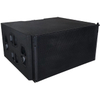  J-Sub Triple 18 pouces de longueur de long subwoofer pour la performance en direct en plein air 
