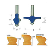 Handlauf- und Fingergriff-Bits zum Schneiden von Holz 