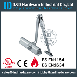 Porta durável do controle totalmente hidráulico da liga de alumínio mais próxima para a porta comercial- DDDC-68