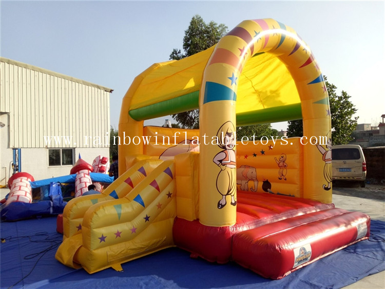 RB1029(4.2x4x3m) Inflatables yellow bouncer