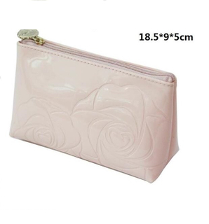 PU PVC Leather Vanity Cosmetic Bag for Lady