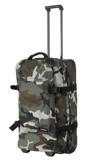 Military Camouflage Wheel Rolling Trolley Duffel Luggage Travel Bag