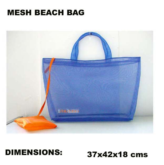 Ladies Summer Mesh Beach Handle Bags