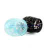 Unique Blue White Black Spots Egg Shape Design Glass Candle Jars and candle holders 