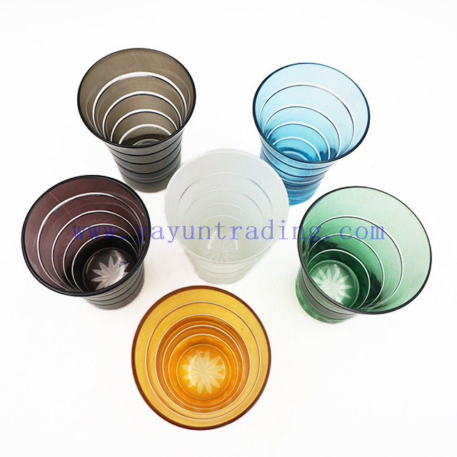 Wholesale Whisky Wine Beer Juice Drink Glass Cup Handmade Water Glasses