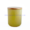 Luxury 12oz Glass Candle Jars With Lids Empty Frosted Candle Vessel For Candle Making