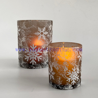 Glass Candle Jar Popular Custom Scented Glass Candle Container